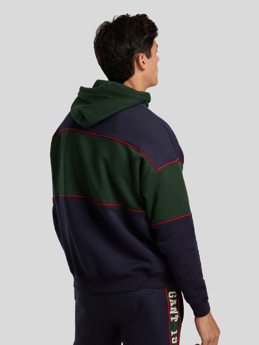 Manner Gant Hoodies & Sweatshirts | Hoodie Mit Logo Marine