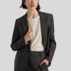 Frauen Luisa Cerano Blazer | Blazer Mit Karo Braun