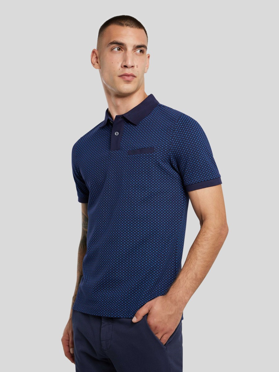 Manner Brax Polo-Shirts | Polo-Shirt Hi-Flex Marine