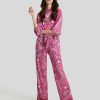 Frauen Ana Alcazar Overalls & Jumpsuits | Jumpesuit Mit Paisley Print Pink