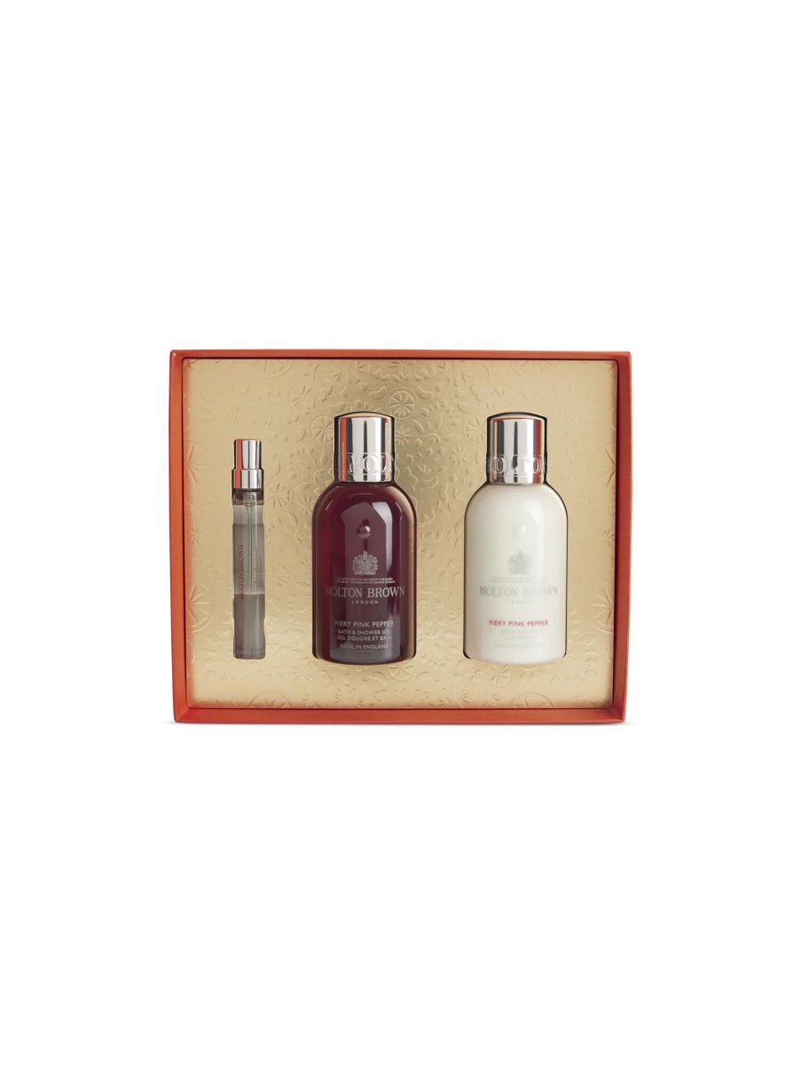 Frauen Molton Brown Boutique | Reise-Set Fiery Pink Pepper Multicolor