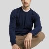 Manner Burger Pullover & Strickjacken | Strickpullover Marine