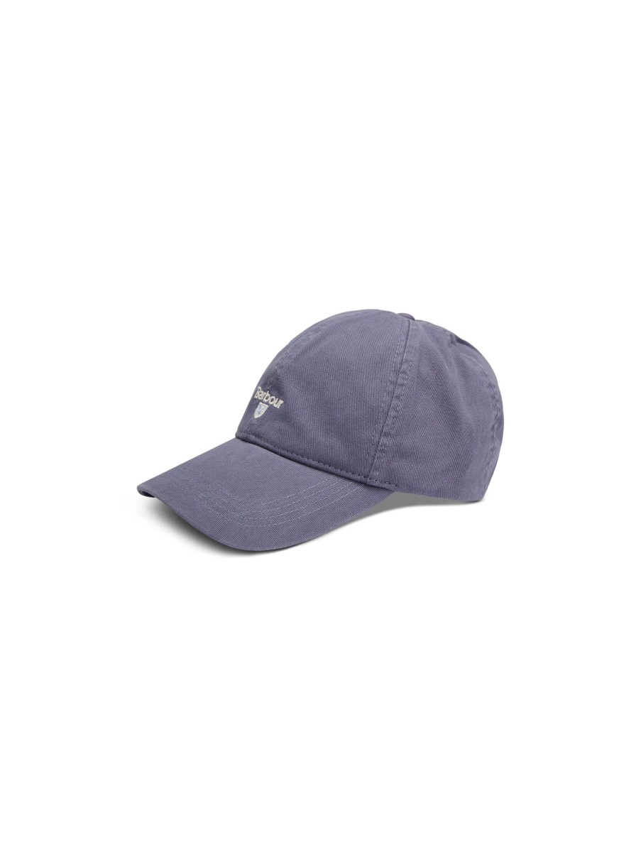 Manner Barbour Hute & Mutzen | Cap Mit Logo Mittelblau