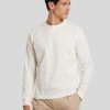 Manner Hackett Hoodies & Sweatshirts | Sweatshirt Mit Waffeloptik Weiss