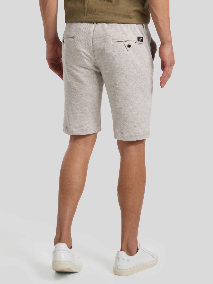 Manner Mason Shorts | Bermudas Im Slim Fit Torino Beige