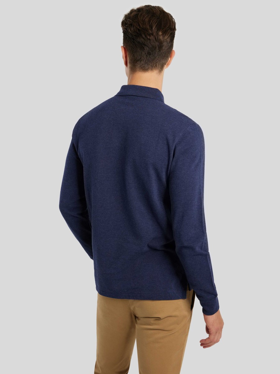 Manner Polo Ralph Lauren Men Polo-Shirts | Polo-Shirt Im Extra Slim Fit Marine