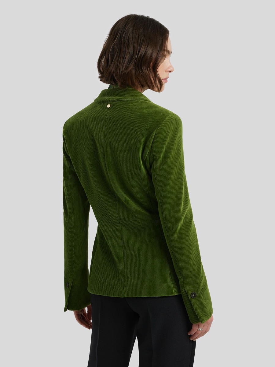 Frauen Marc Cain Blazer | Cordblazer Grun