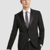 Manner Paoloni Anzuge | Anzug 2-Teilig Im Slim Fit Schwarz