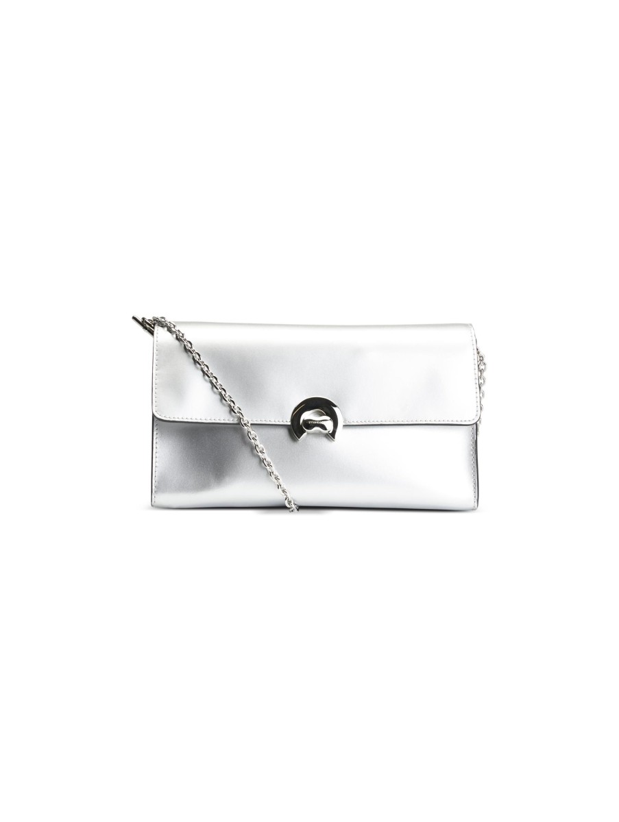 Frauen Coccinelle Taschen | Umhangetasche Mirror Silber