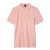 Manner Boss Orange Grosse Grossen | Polo Im Slim Fit Rosa