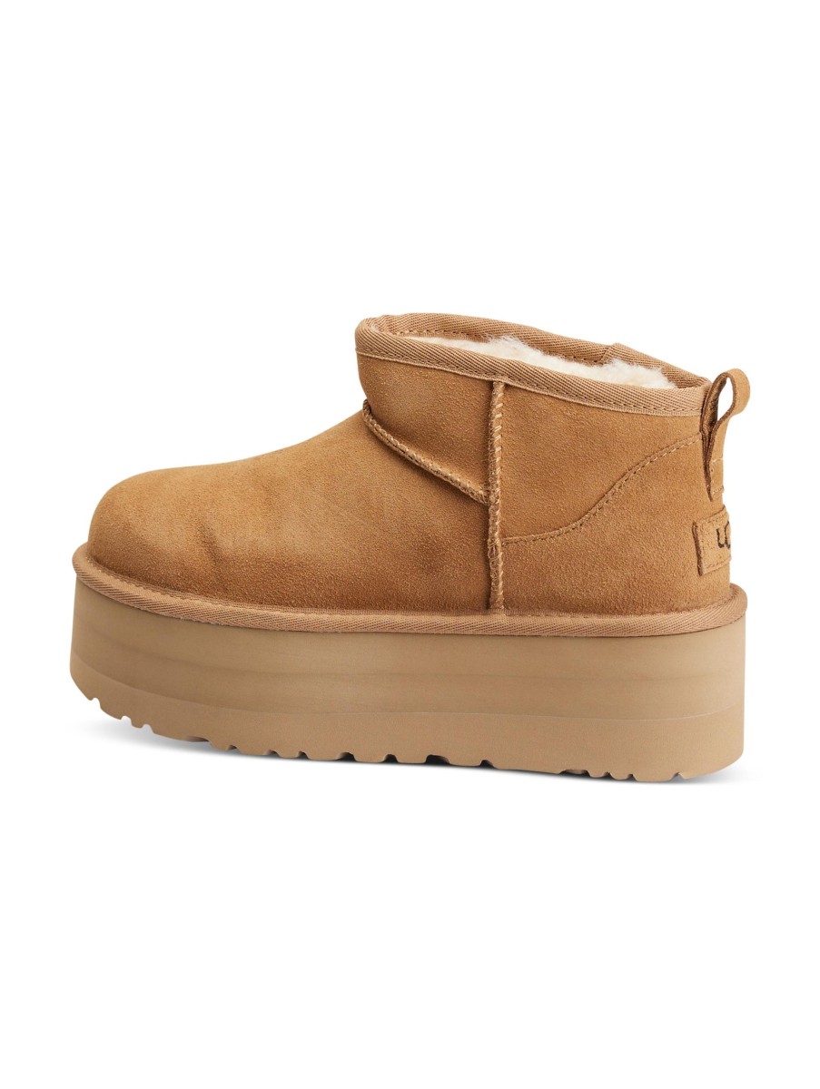 Frauen Ugg Boots & Stiefeletten | Boots Classic Mini Platform Hellbraun