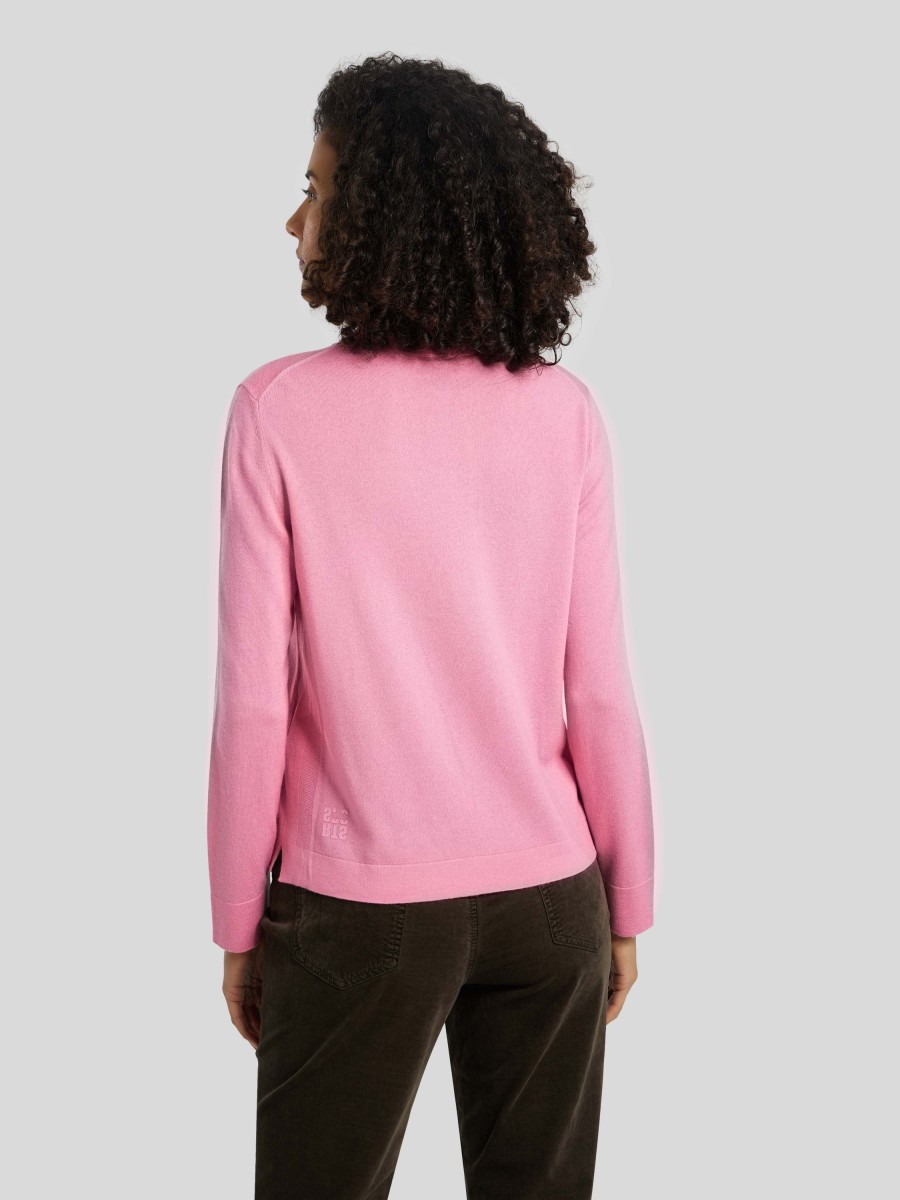 Frauen Marc Cain Pullover & Strick | Rollkragenpullover Pink