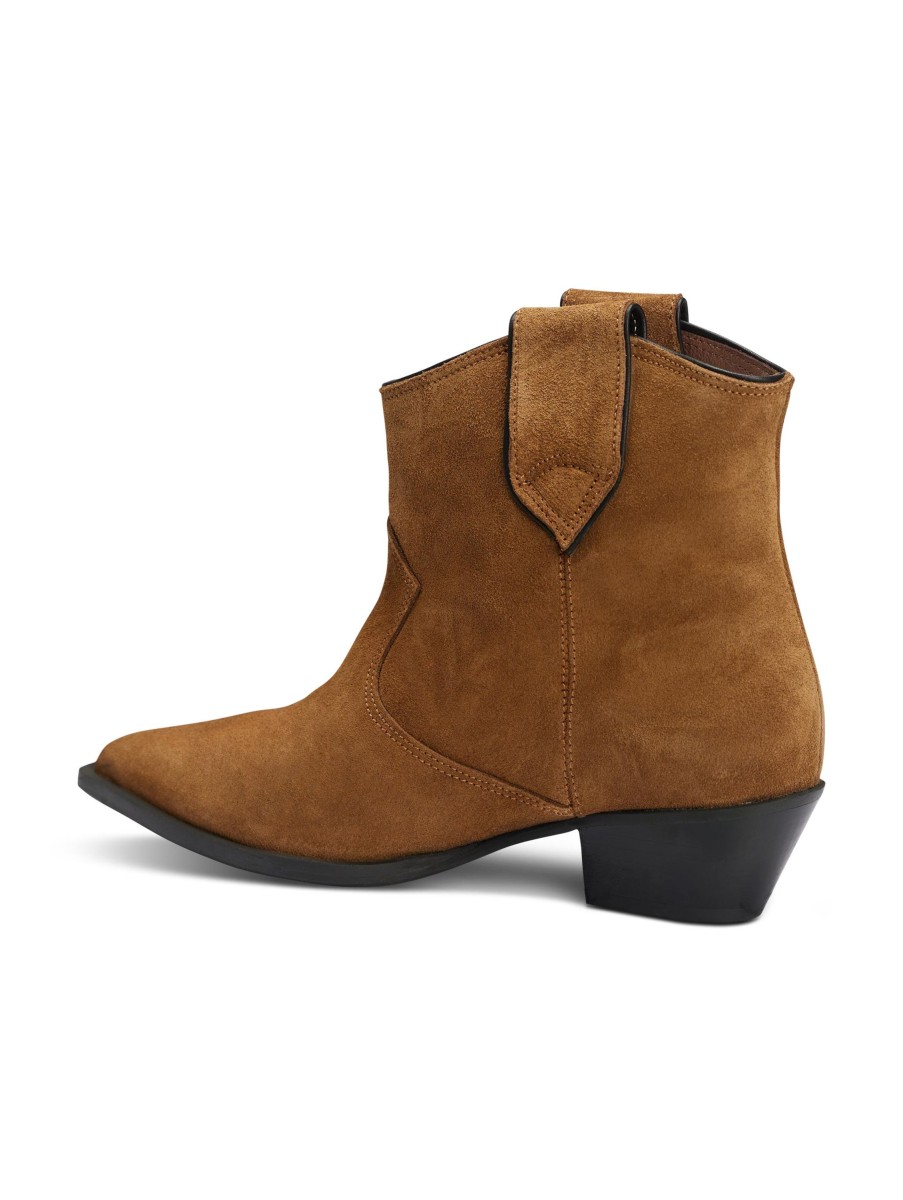 Frauen Anonymous Copenhagen Boots & Stiefeletten | Cowboy Stiefelette Camel