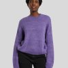 Frauen Armedangels Pullover & Strick | Pullover Aus Alpaka-Mix Violett