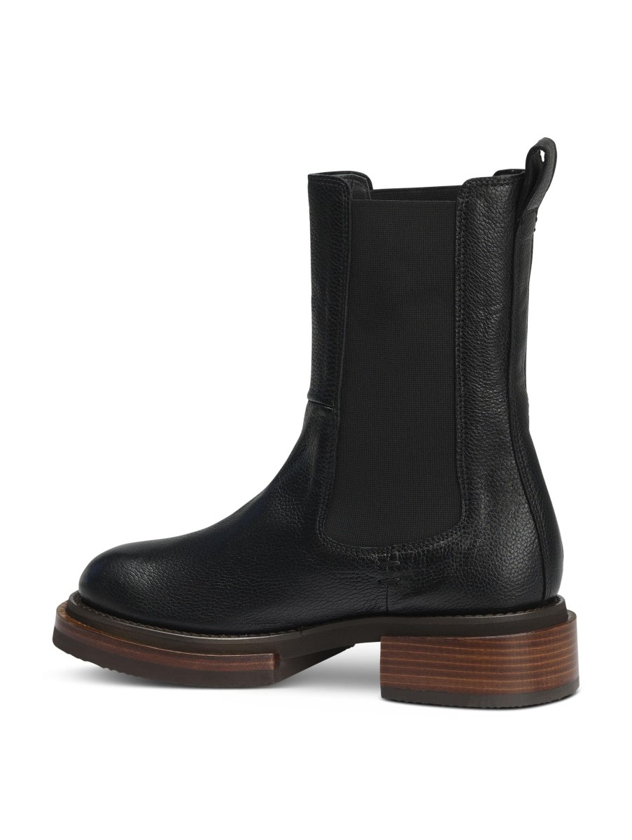 Frauen Pertini Stiefel | Chelsea Boots Chester Schwarz