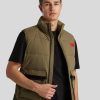 Manner Hugo Sportswear Gilets & Westen | Steppweste Grun