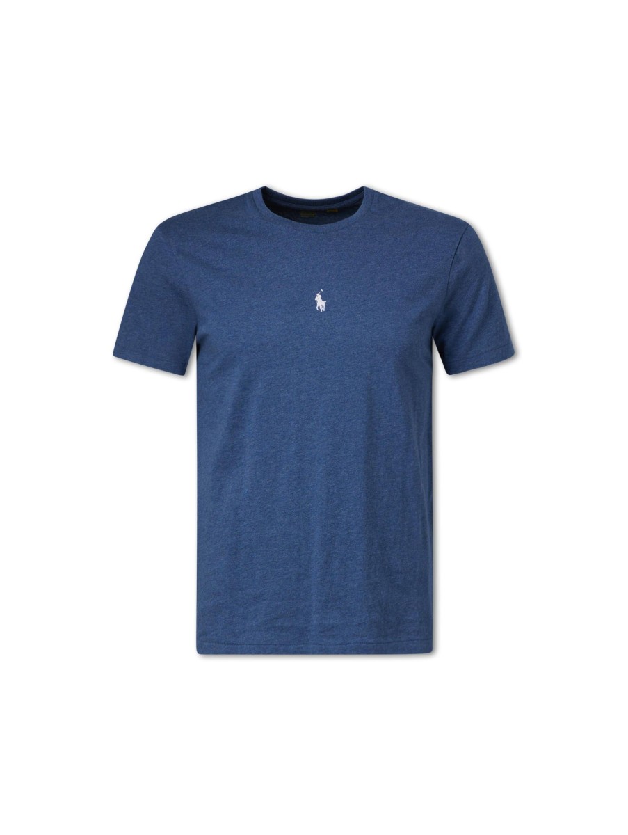 Manner Polo Ralph Lauren Men T-Shirts & Shirts | T-Shirt Mittelblau