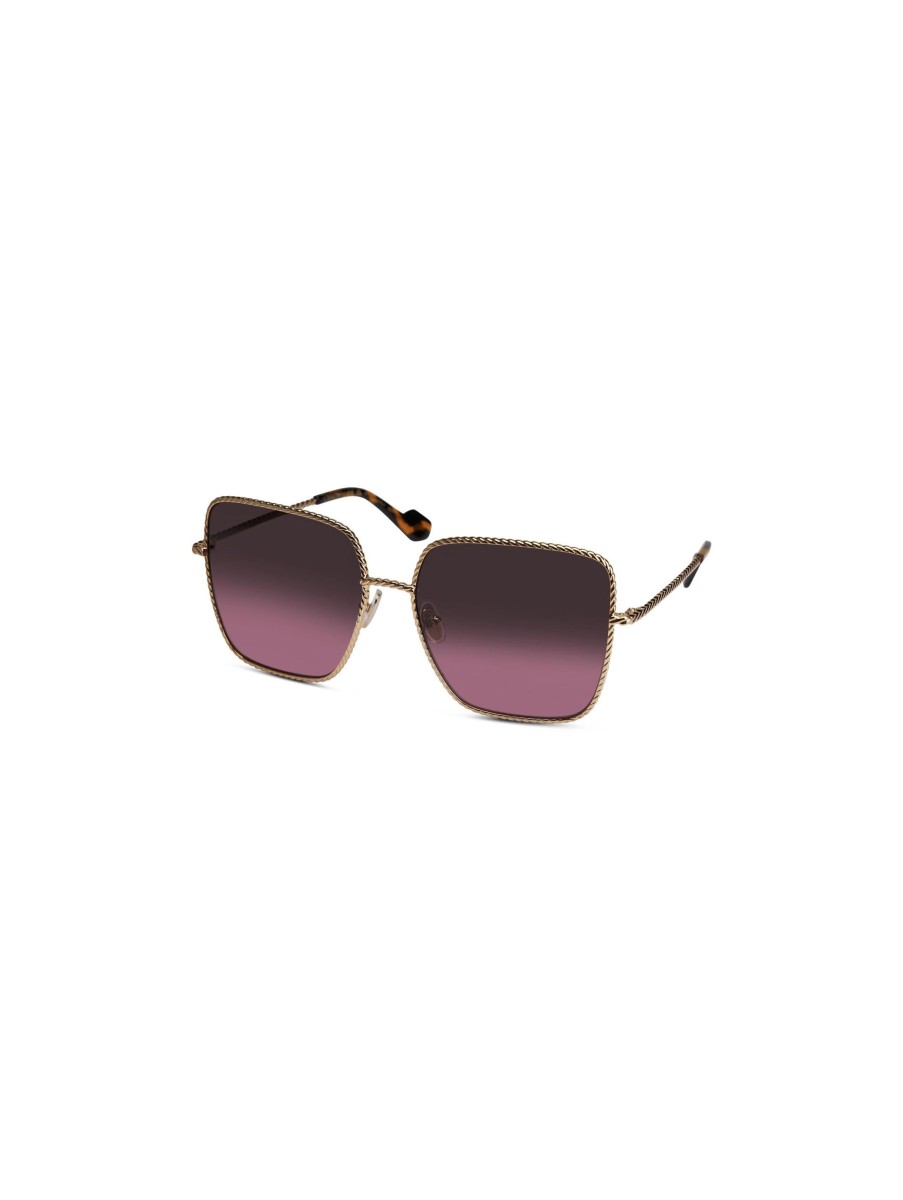 Frauen Lanvin Sonnenbrillen | Sonnenbrille Gold