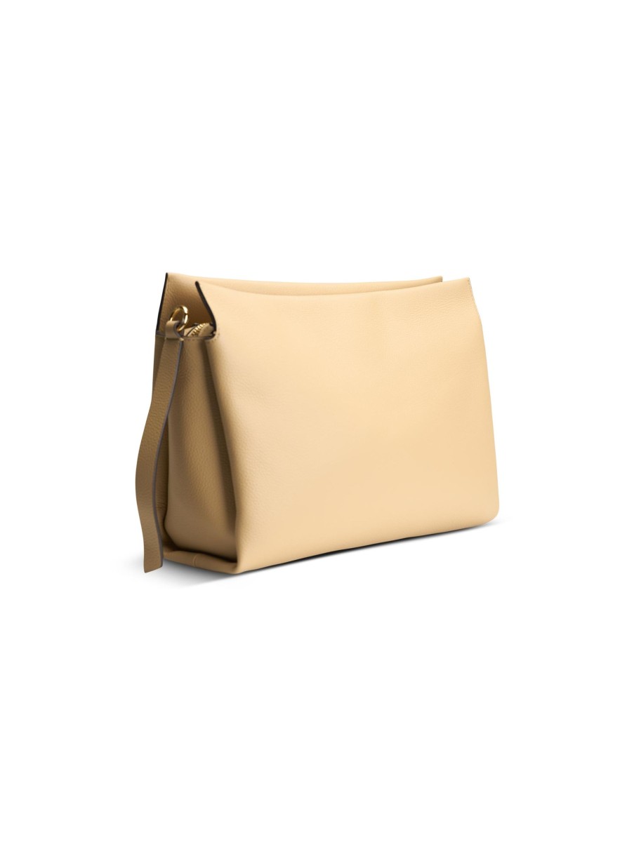 Frauen Coccinelle Taschen | Umhangetasche Beige