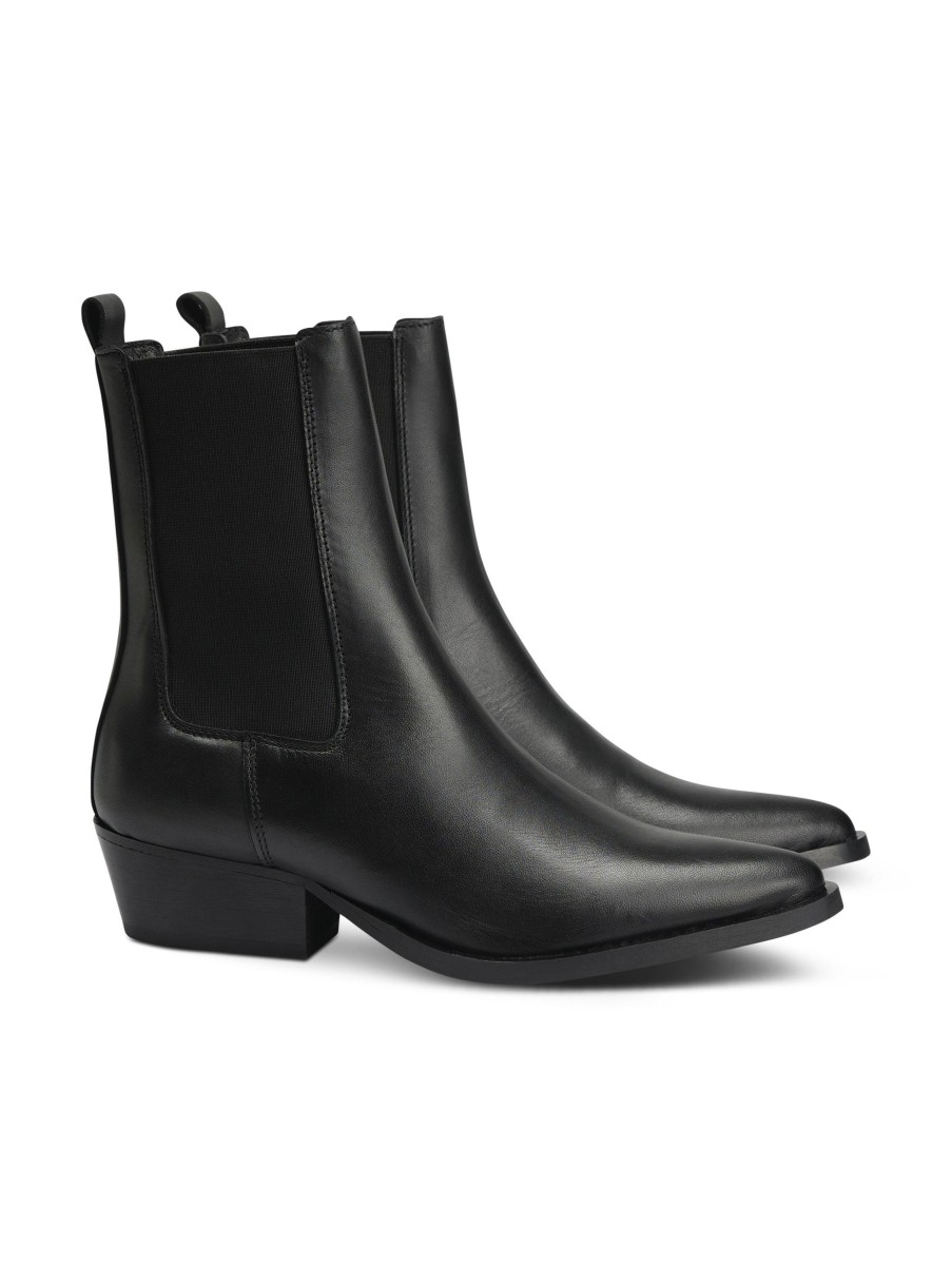 Frauen Pauline Boots & Stiefeletten | Chelsea Boot Schwarz