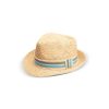 Manner Paul Hute & Mutzen | Raffia-Strohhut Beige