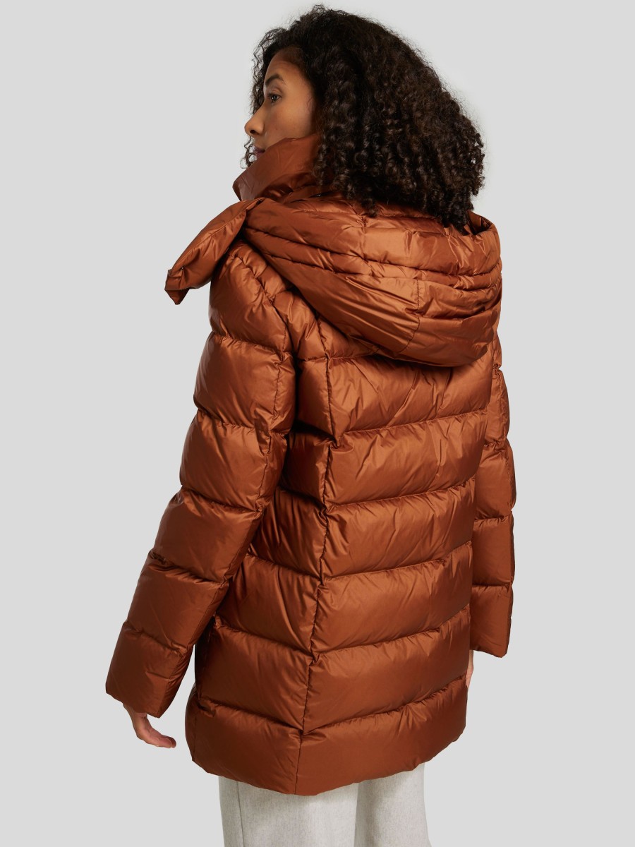 Frauen Marc Cain Jacken | Steppjacke Cognac