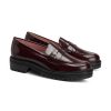 Frauen Castellano Halbschuhe | Loafer Bordeaux