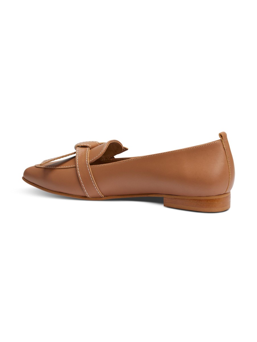 Frauen Flattered Halbschuhe | Loafer Cognac