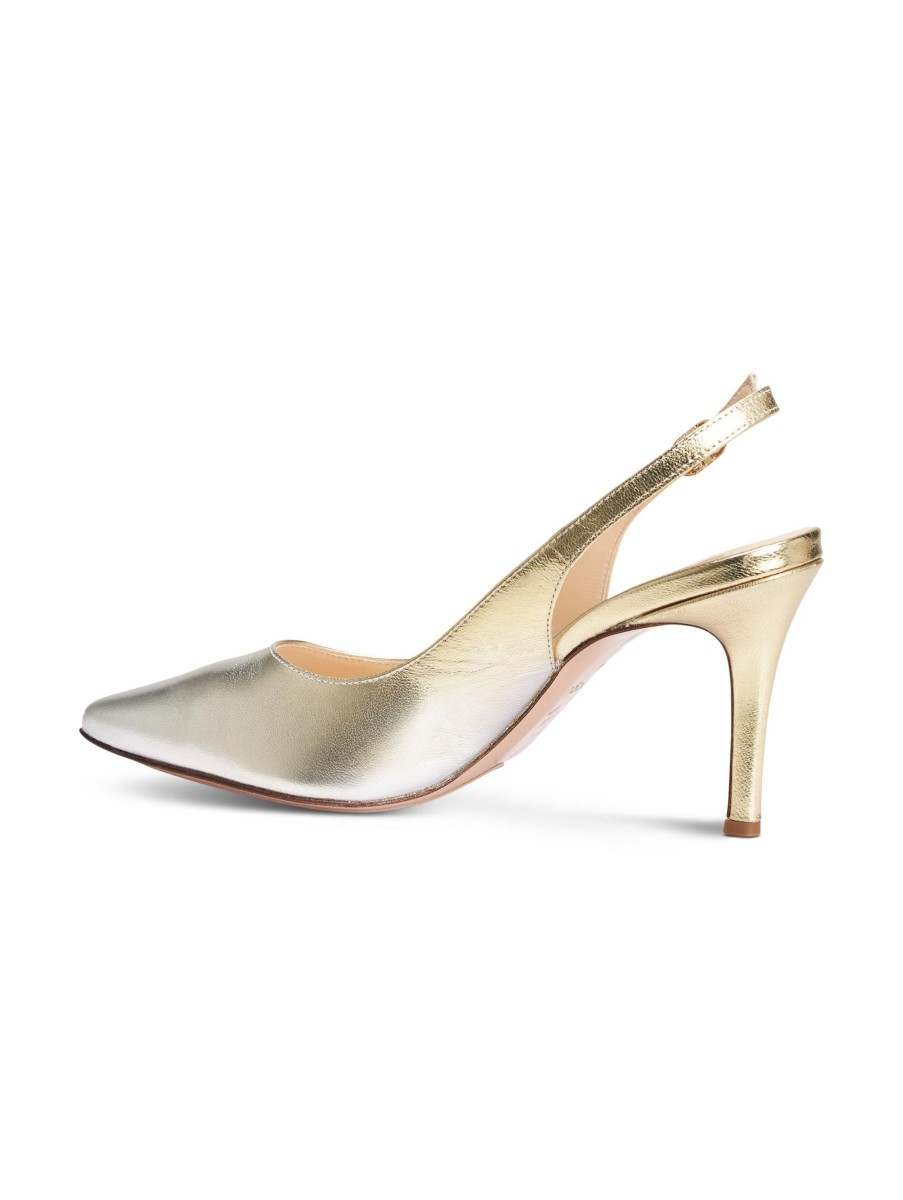 Frauen Högl High Heels & Pumps | Slingpumps Gold