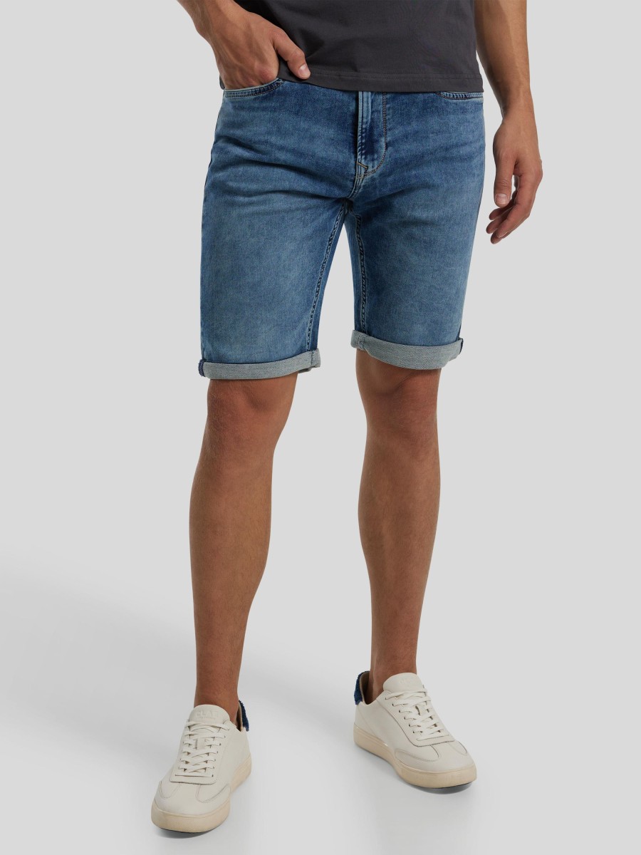 Manner Pepe Jeans Shorts | Jeans-Shorts Im Slim Fit Jack Dark Denim