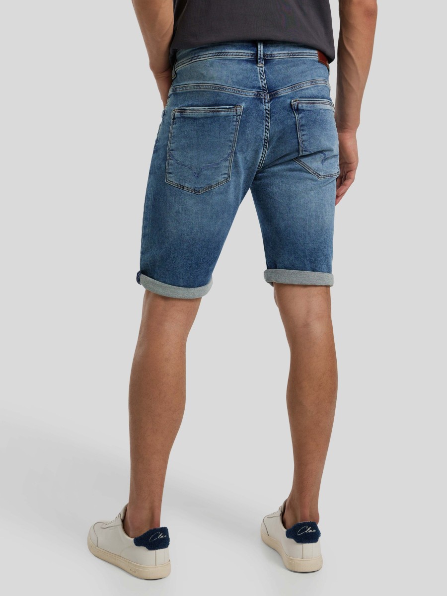 Manner Pepe Jeans Shorts | Jeans-Shorts Im Slim Fit Jack Dark Denim