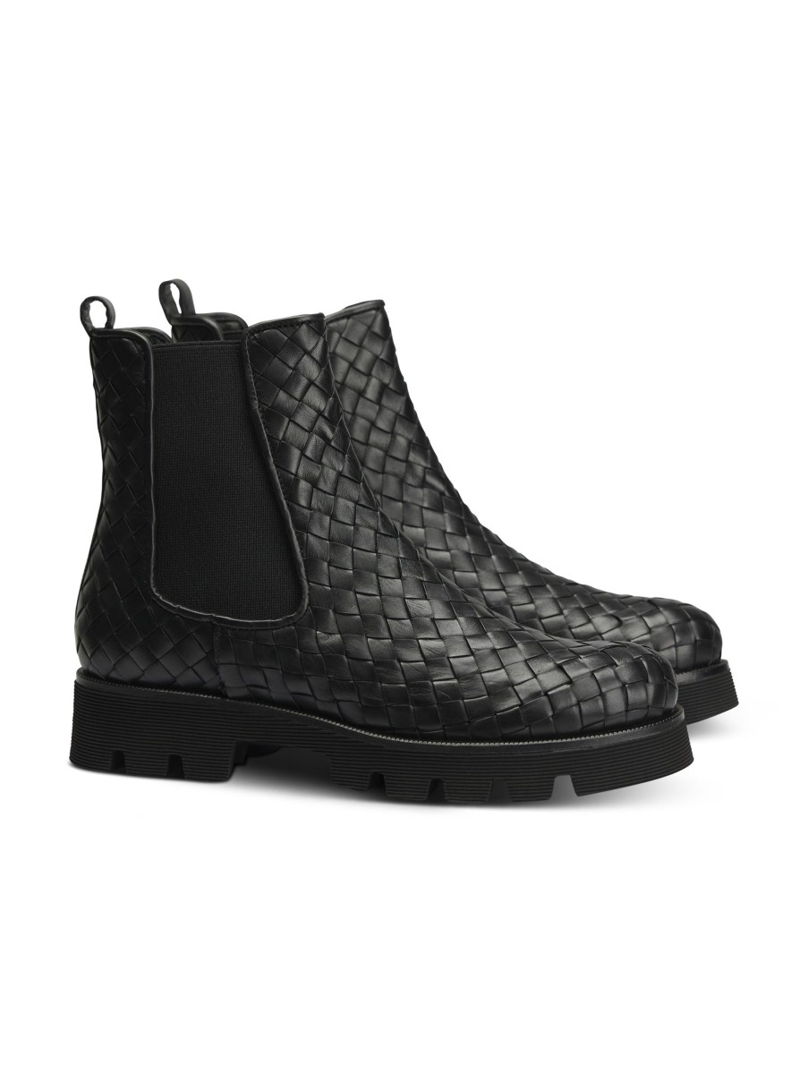 Frauen Pons Quintana Boots & Stiefeletten | Chelsea Boot Jenn-B Schwarz