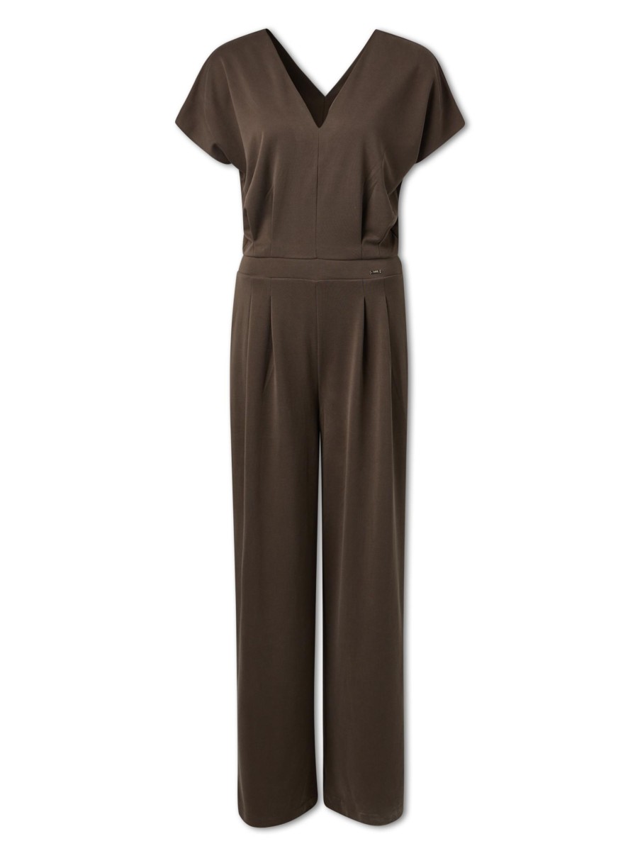 Frauen Cinque Overalls & Jumpsuits | Jumpsuit Cipali Braun