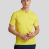 Manner Polo Ralph Lauren Men Polo-Shirts | Polo-Shirt Im Slim Fit Gelb