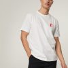 Manner Diesel T-Shirts & Shirts | T-Shirt Mit Logo Just Weiss