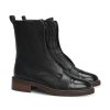 Frauen Pertini Boots & Stiefeletten | Schnurschuh Schwarz