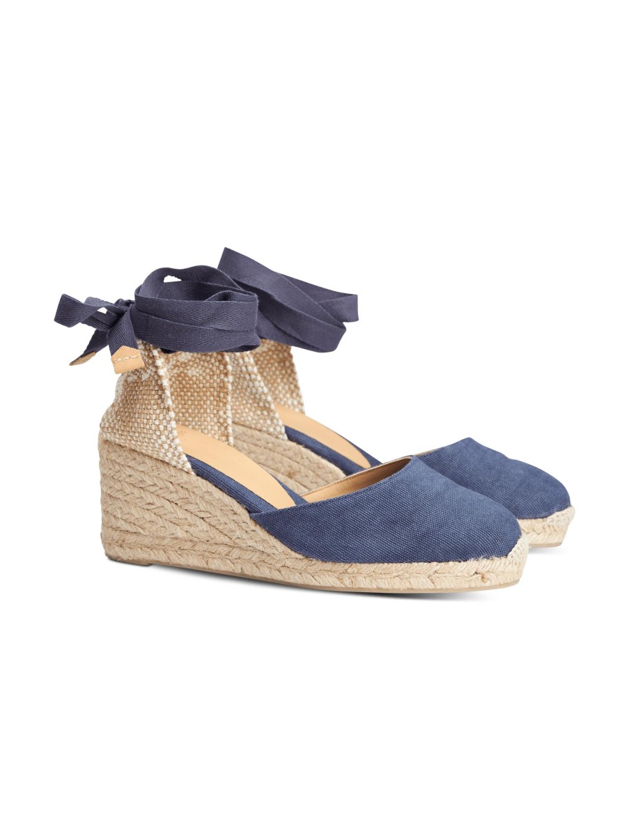 Frauen Castaner Sandalen & Sandaletten | Wedges Marine