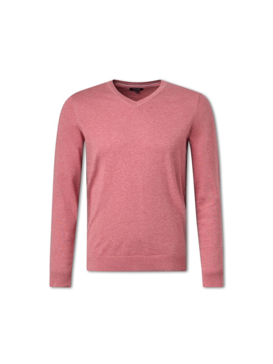 Manner Paul Kehl Pullover & Strickjacken | Pullover Im Custom Fit Fuchsia