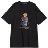 Manner Polo Ralph Lauren Grosse Grossen | T-Shirt Mit Logoprint Schwarz