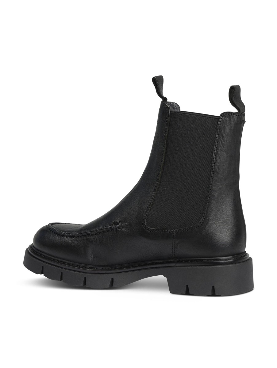 Frauen Pedro Miralles Boots & Stiefeletten | Chelsea Boots Elit Schwarz