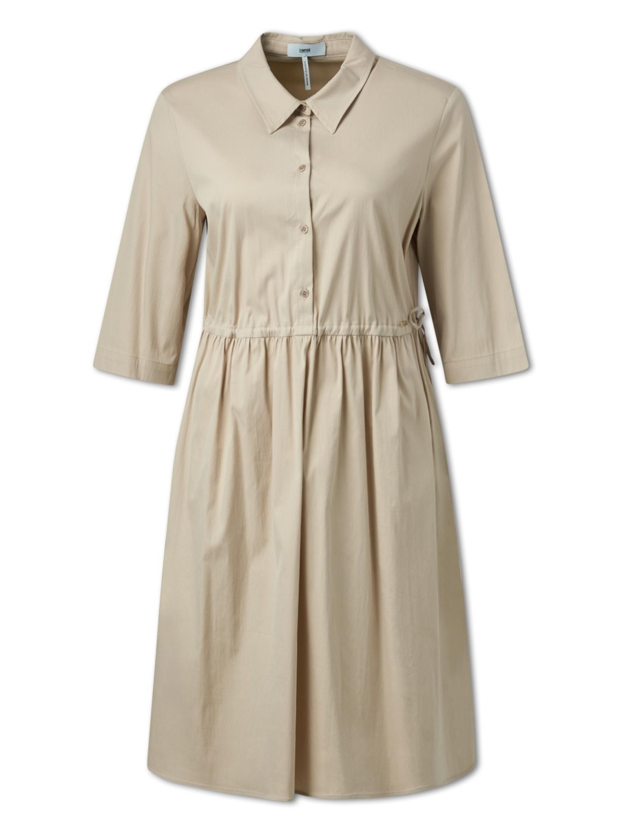 Frauen Cinque Kleider | Blusenkleid Cidoke Beige