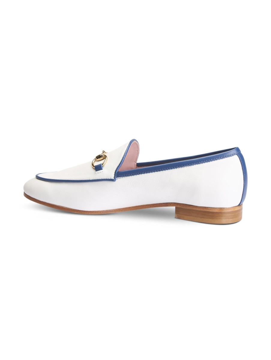 Frauen Castellano Halbschuhe | Loafer Genova Weiss