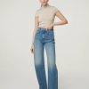 Frauen Mother Jeans | Boyfriend Jeans The Lasso Mittelblau