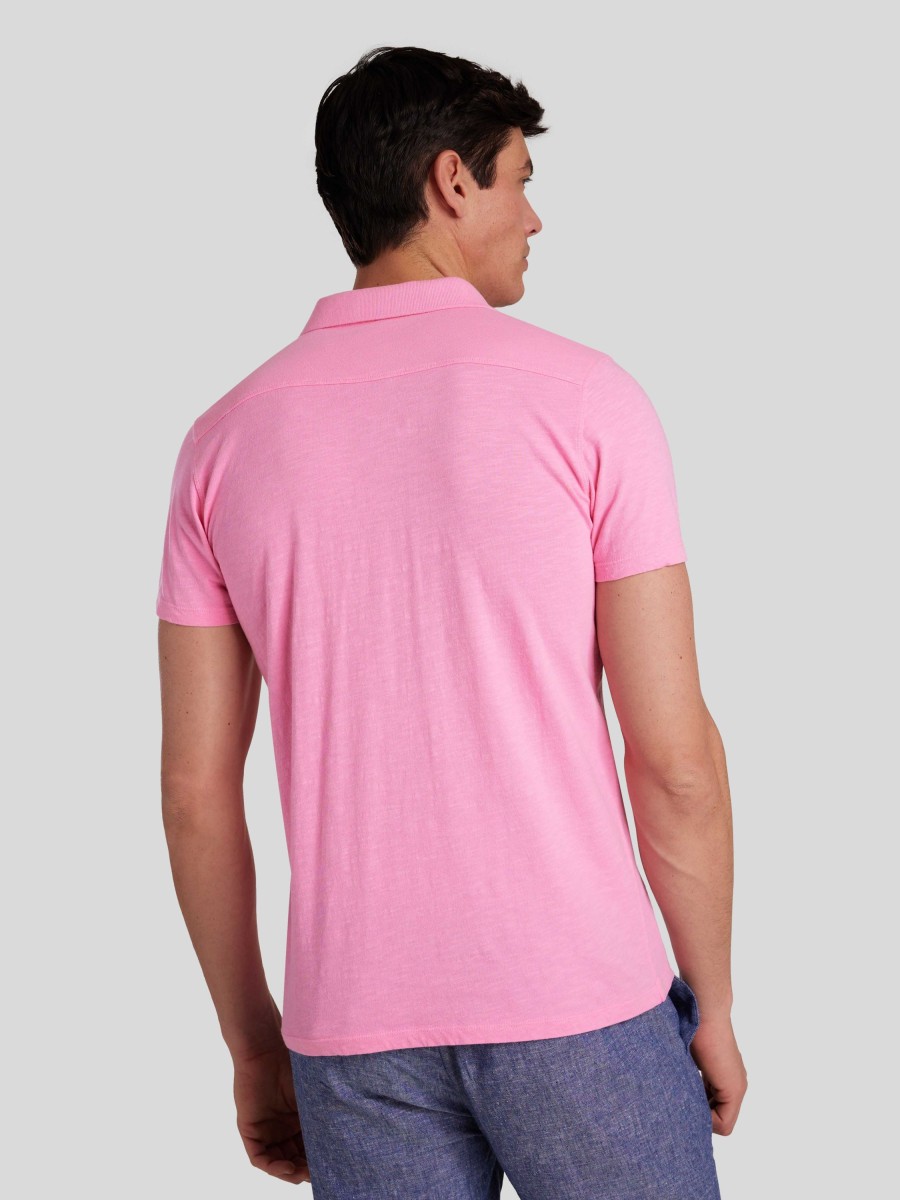 Manner Paul Polo-Shirts | Polo-Shirt Im Slim Fit Rosa