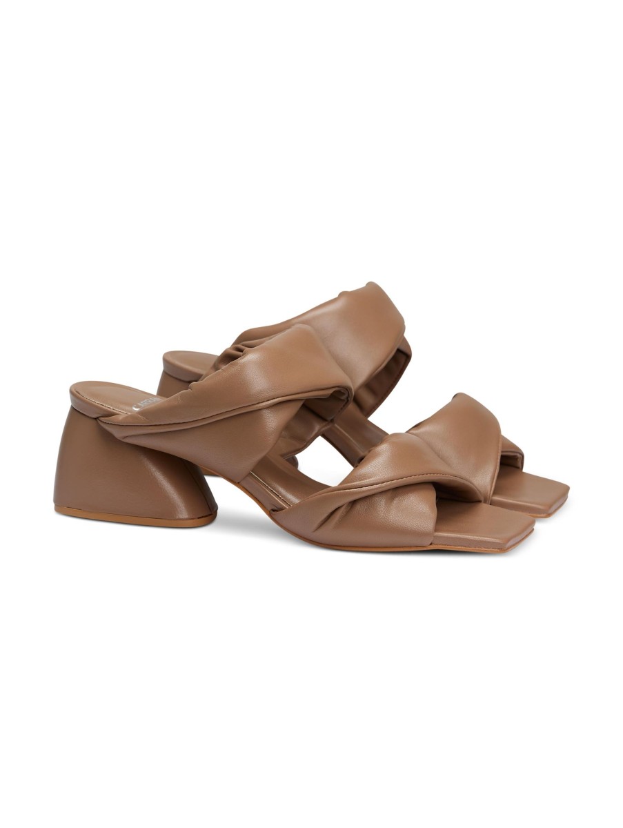 Frauen Carrano Sandalen & Sandaletten | Sandalette Taupe