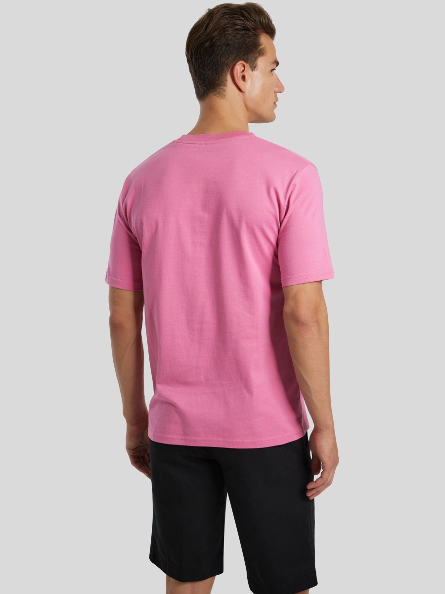 Manner Marc O T-Shirts & Shirts | T-Shirt Im Regular Fit Pink