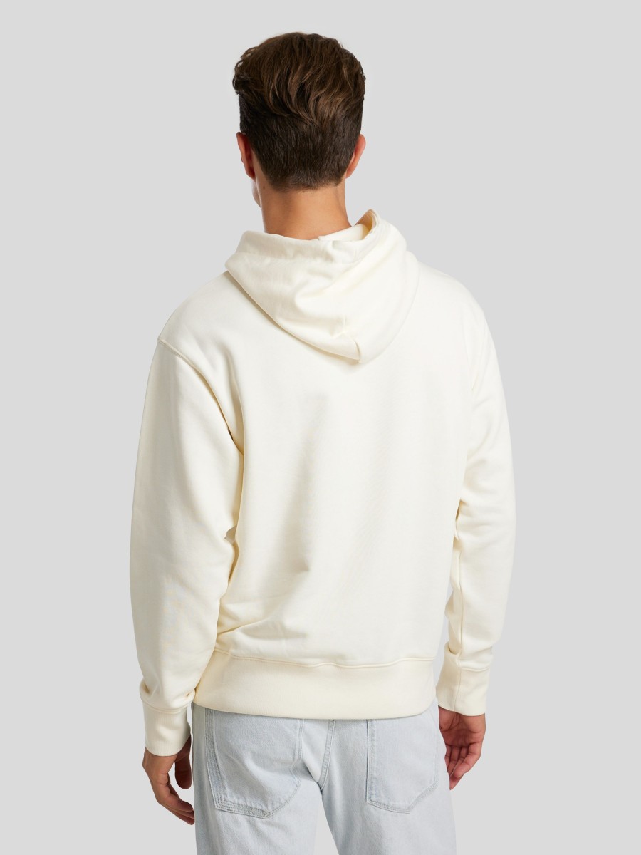 Manner Drykorn Hoodies & Sweatshirts | Hoodie Mit Logo Ecru