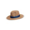 Frauen LASTELIER Hute & Mutzen | Fedora Mittelblau