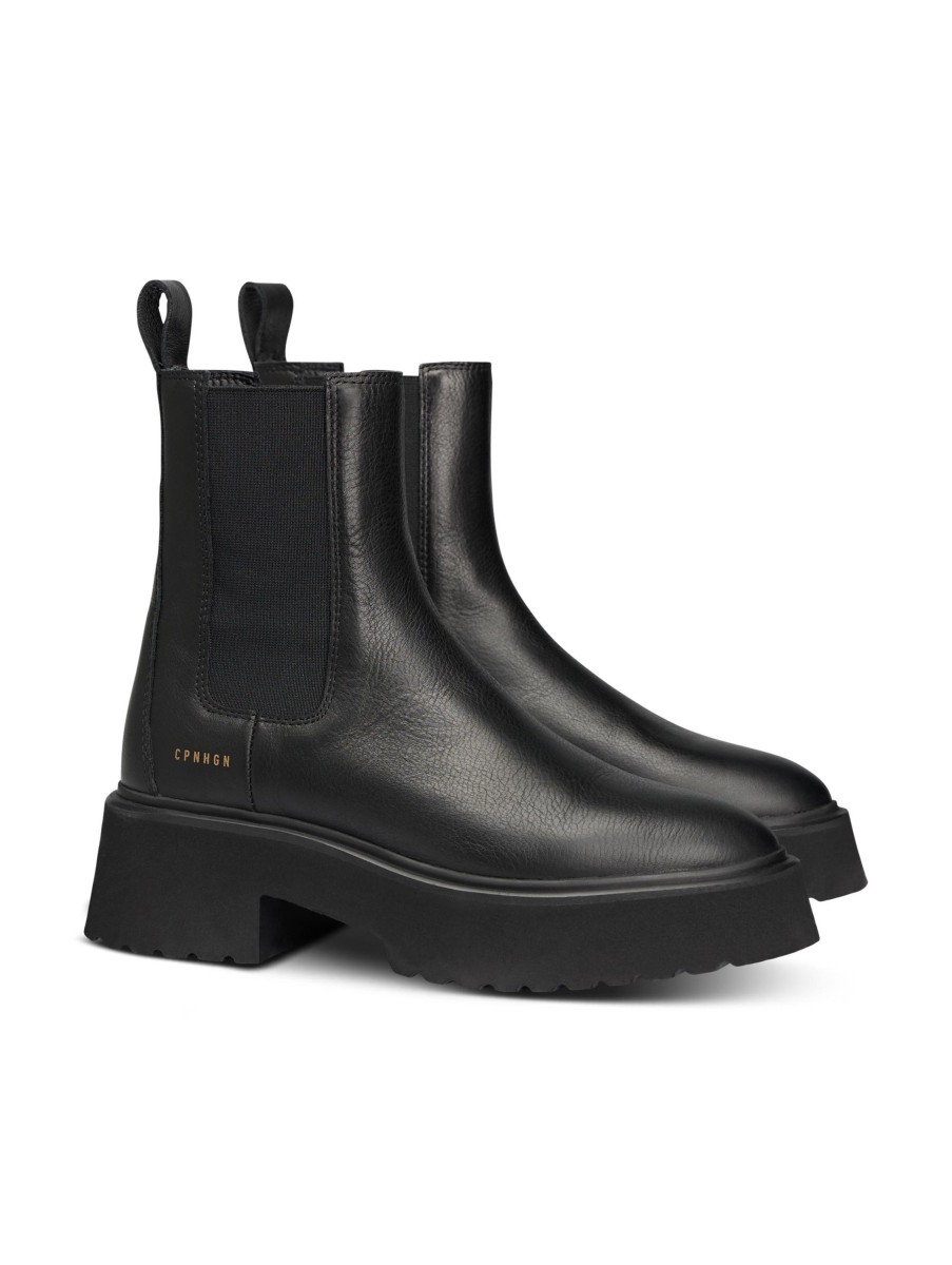 Frauen Copenhagen Boots & Stiefeletten | Chelsea Cph683 Schwarz