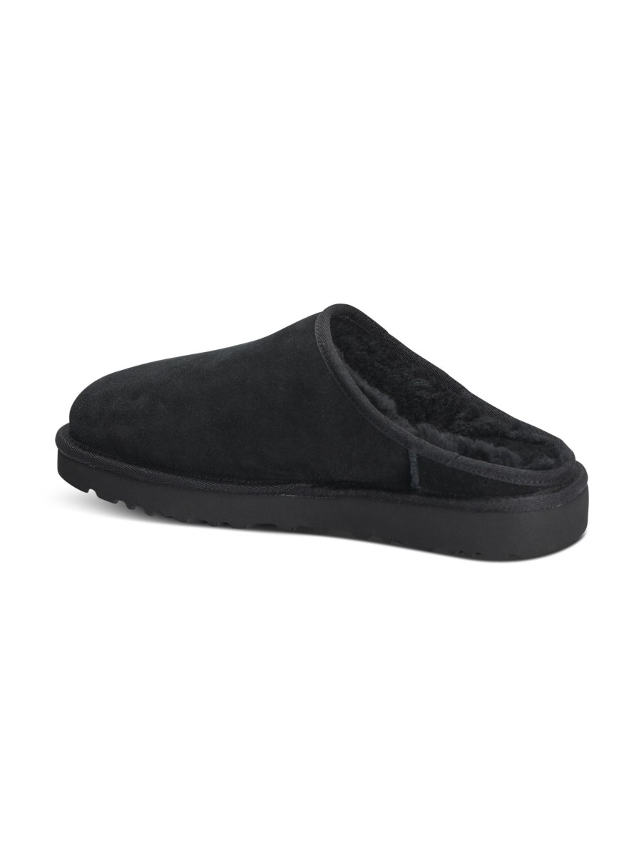 Manner Ugg Loafers & Slippers | Lederslipper Classic Slip-On Schwarz